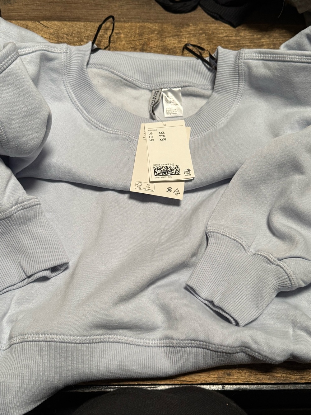 Divided Light Blue Crewneck Sweatshirt